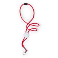 LANYARD TUBOLARE CON CHIUSURA DI SICUREZZA